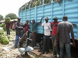 Trabajadores del mercado de Nakuru - Kenia