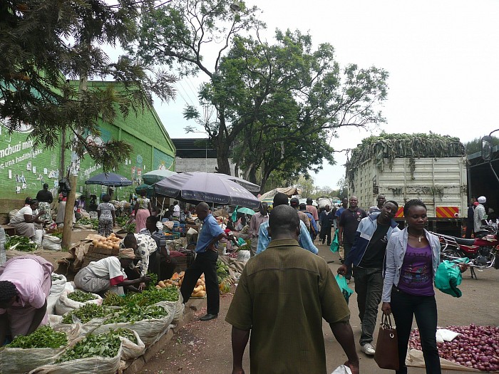 Mercado de Nakuru - Kenia