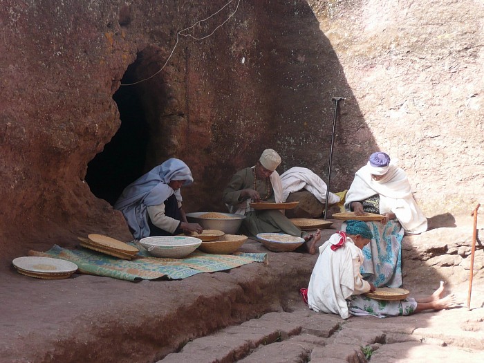 Panadería en la Lalibela - Etiopía