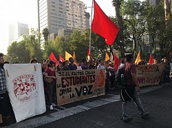 Protesta en Ciudad de México - México